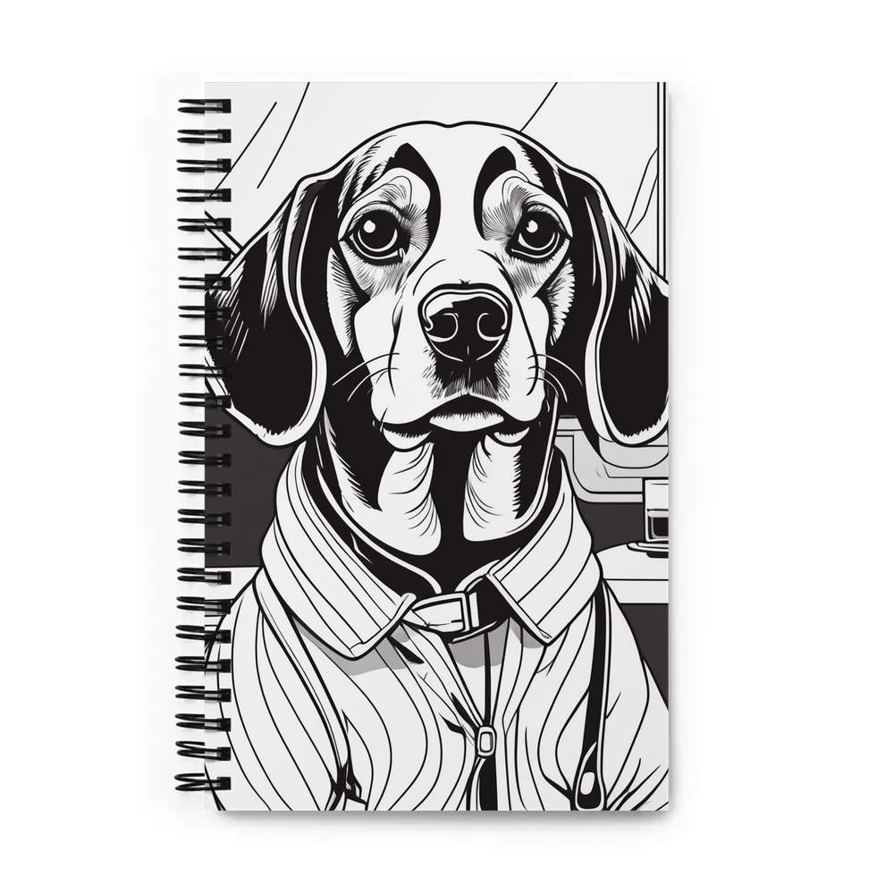PugMug Custom Pet Spiral Notebook