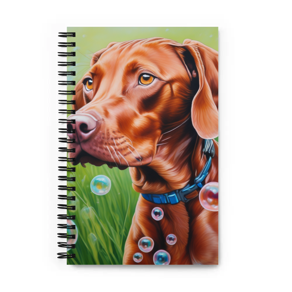 PugMug Custom Vizsla Spiral Notebook