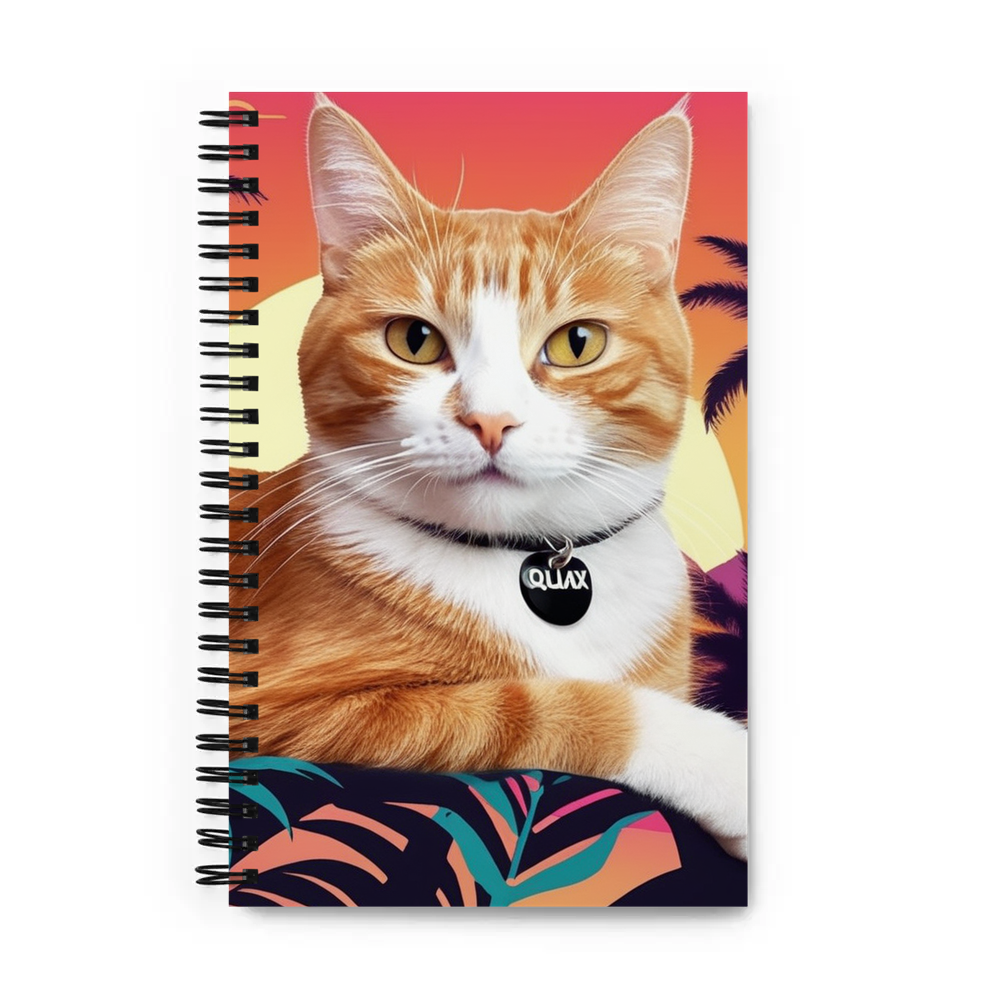 PugMug Custom Jack Jack Spiral Notebook