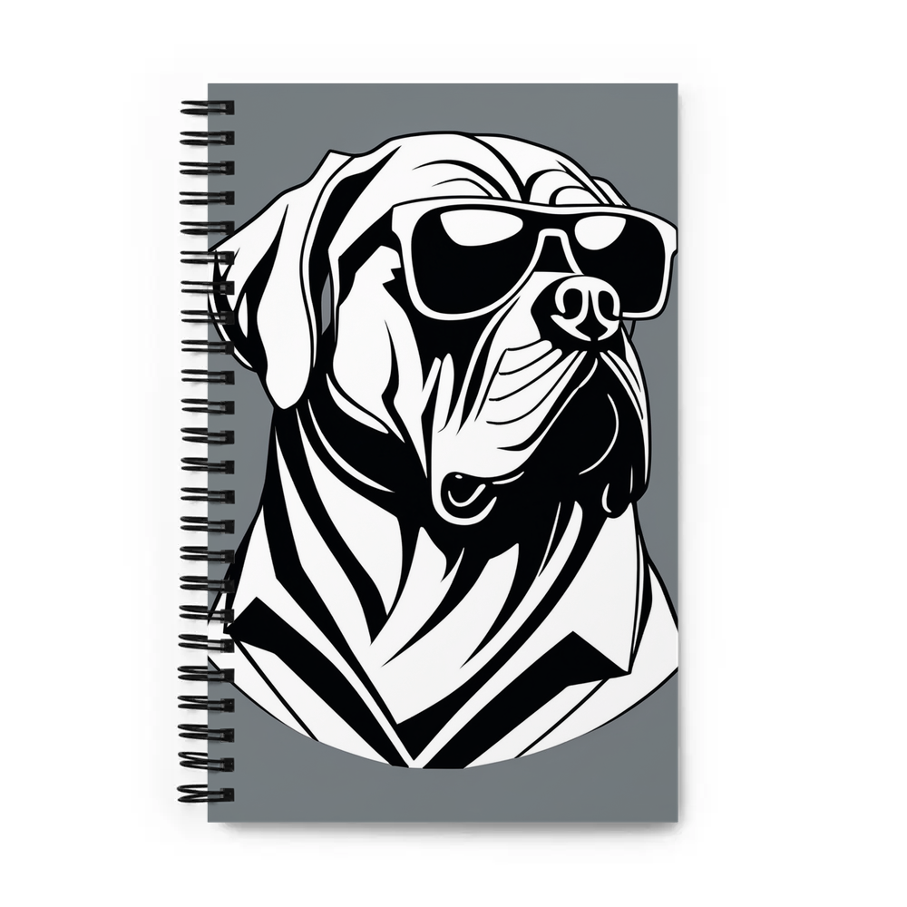 PugMug Custom Mastiff Spiral Notebook