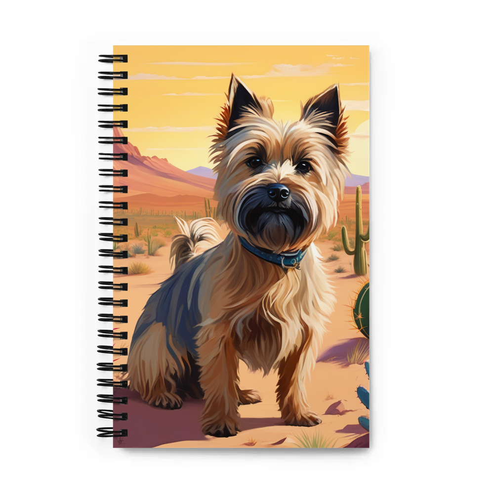 PugMug Custom Cairn Terrier Spiral Notebook