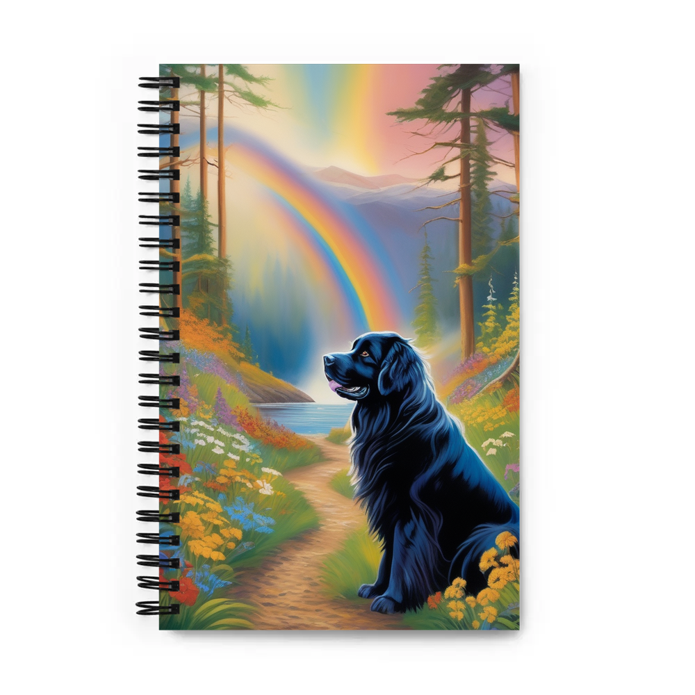 PugMug Custom Newfoundland Spiral Notebook