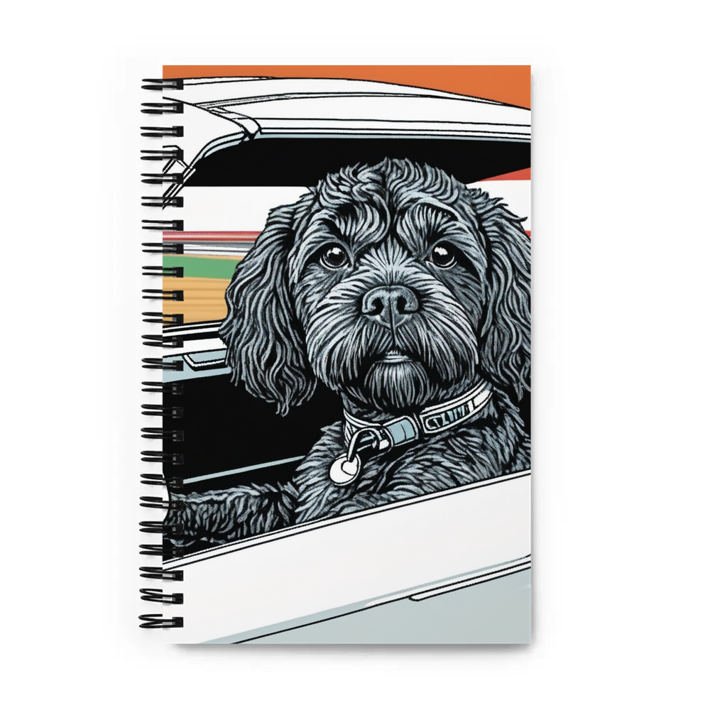 PugMug Custom Lily Spiral Notebook