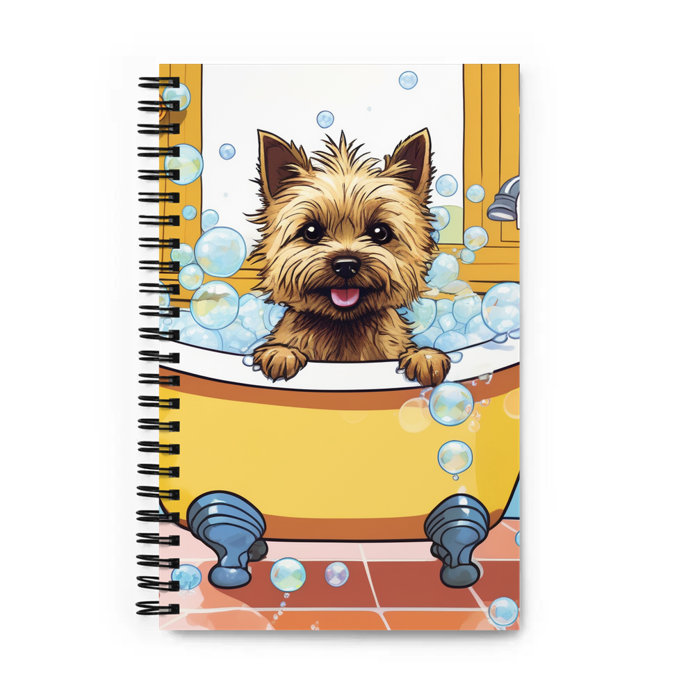 PugMug Custom Cairn Terrier Spiral Notebook