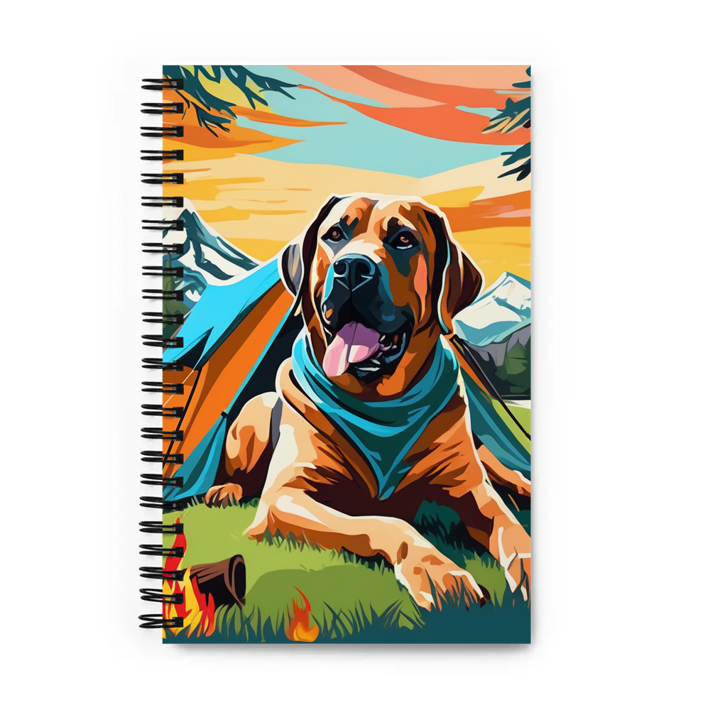 PugMug Custom Mastiff Spiral Notebook