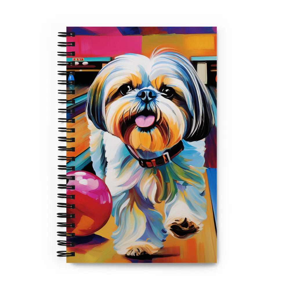 PugMug Custom Shih Tzu Spiral Notebook