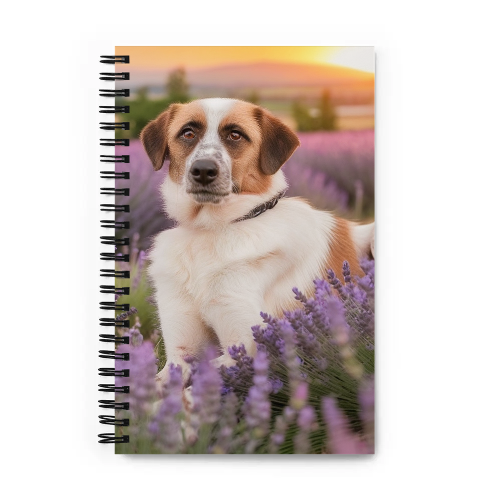 PugMug Custom Hazim Spiral Notebook