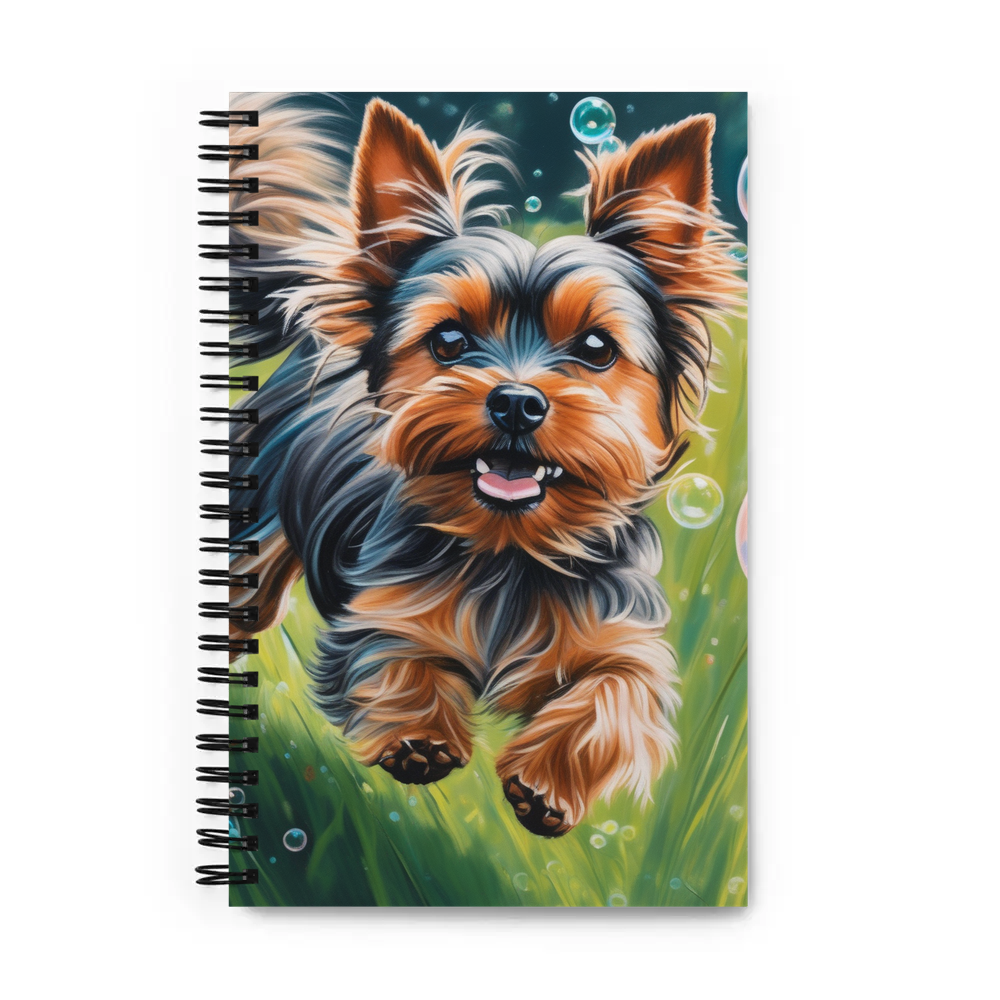 PugMug Custom Yorkshire Terrier Spiral Notebook