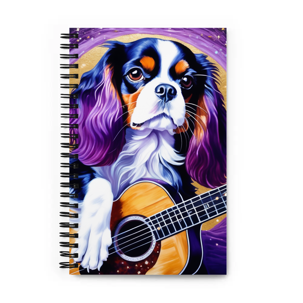 PugMug Custom Cavalier King Charles Spaniel Spiral Notebook