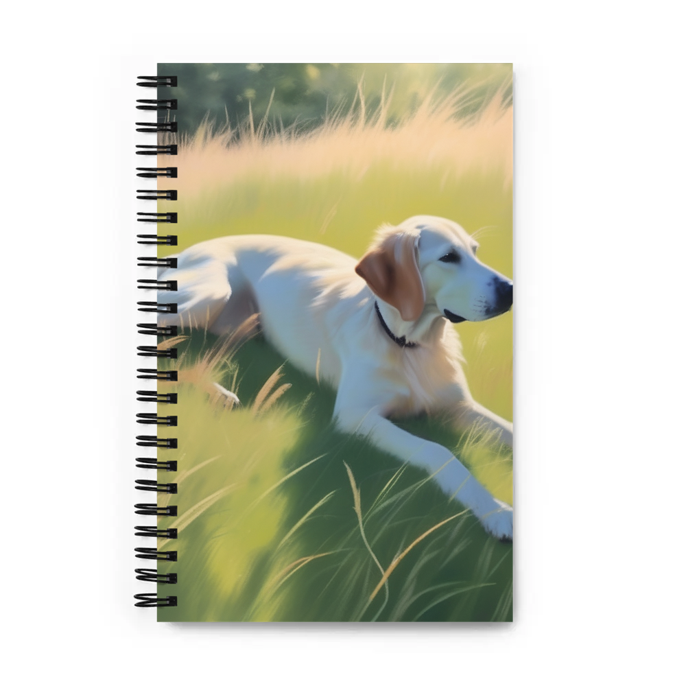 PugMug Custom Pointer Dog Spiral Notebook