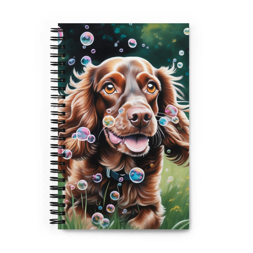 PugMug Custom English Cocker Spaniel Spiral Notebook