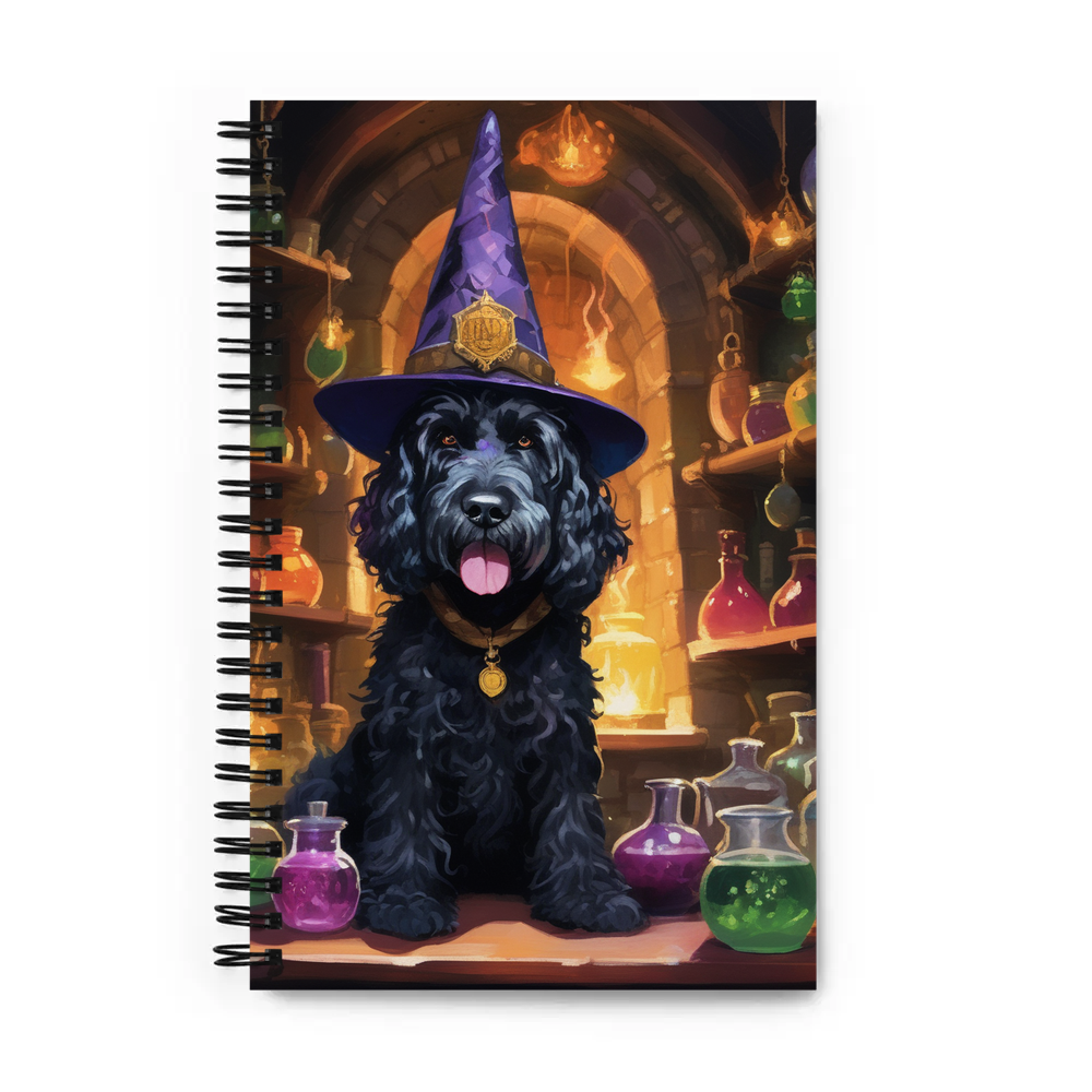 PugMug Custom Portuguese Water Dog Spiral Notebook
