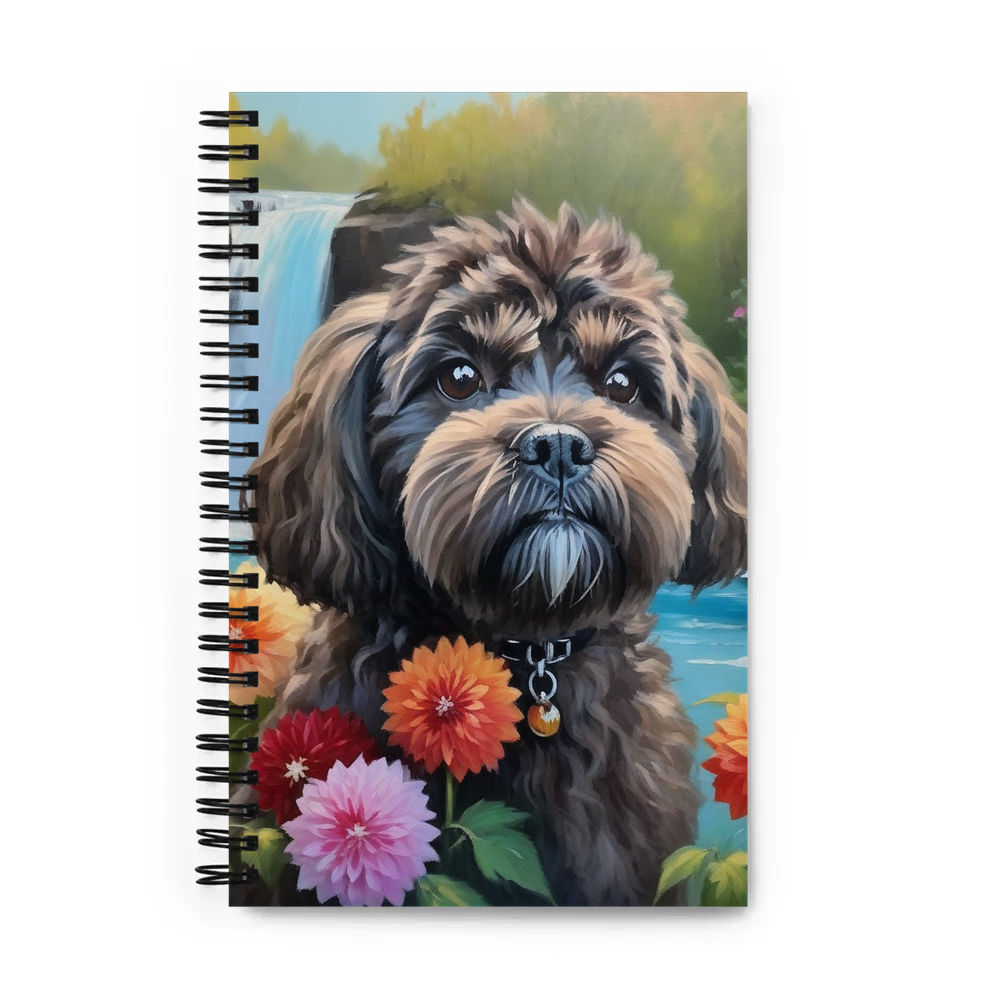 PugMug Custom Lily Spiral Notebook