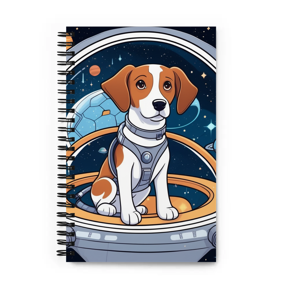 PugMug Custom Brittany Dog Spiral Notebook