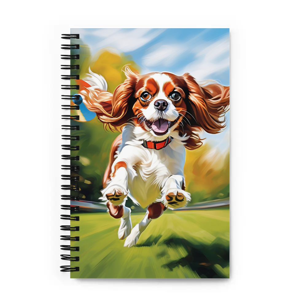 PugMug Custom Cavalier King Charles Spaniel Spiral Notebook
