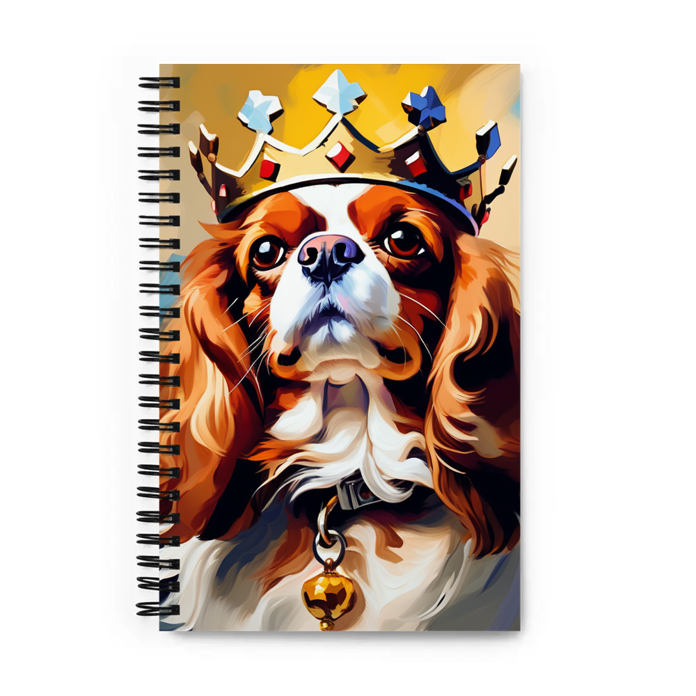 PugMug Custom Cavalier King Charles Spaniel Spiral Notebook