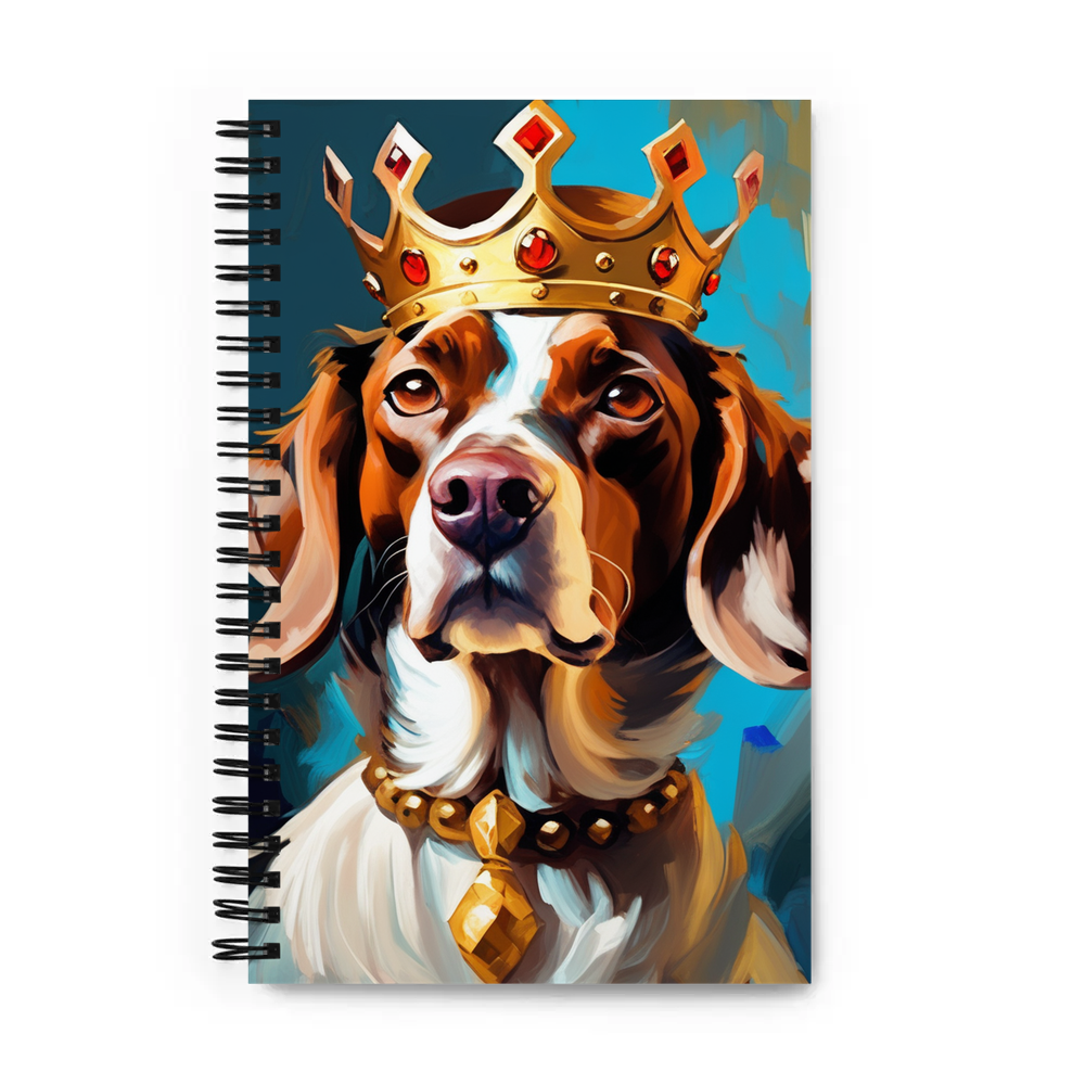 PugMug Custom Pointer Dog Spiral Notebook