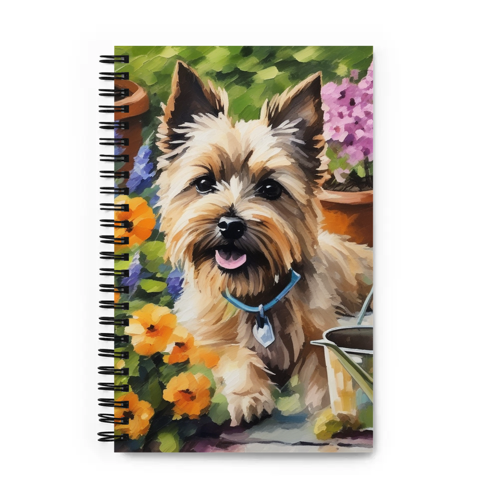 PugMug Custom Cairn Terrier Spiral Notebook