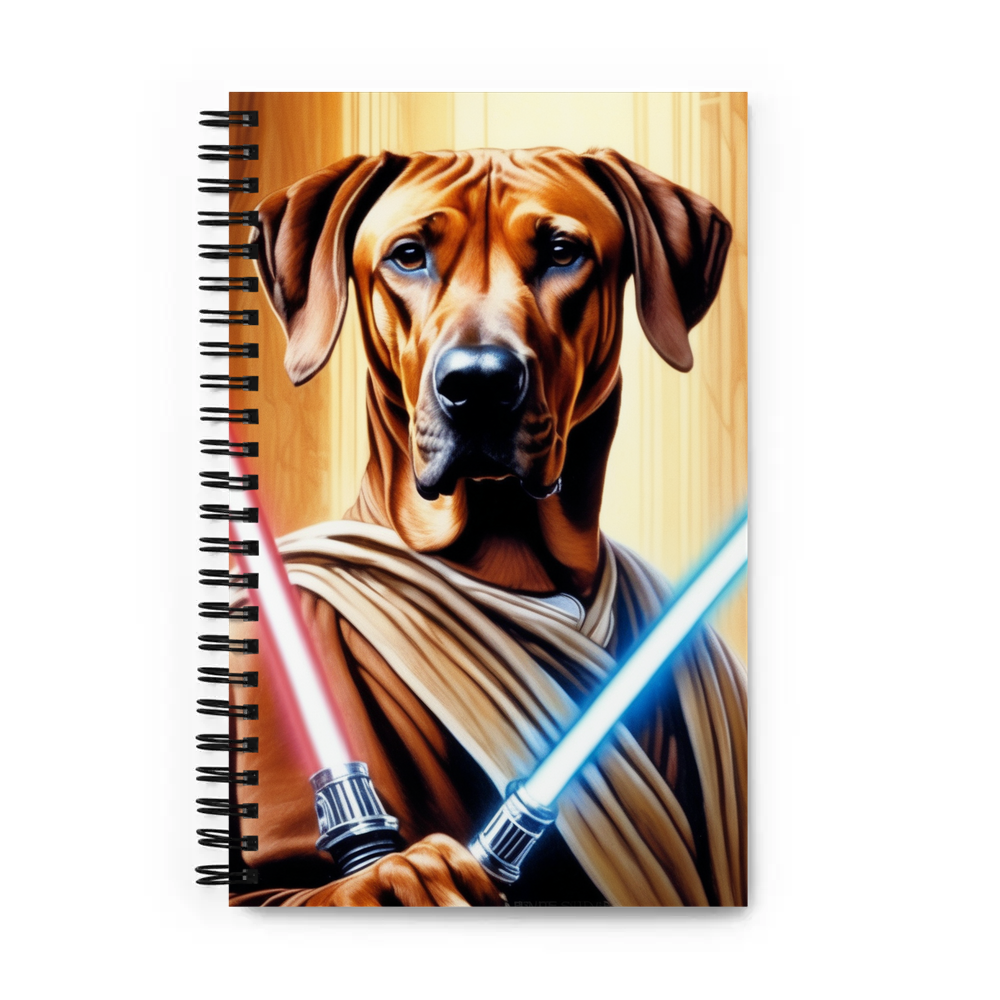 PugMug Custom Rhodesian Ridgeback Spiral Notebook