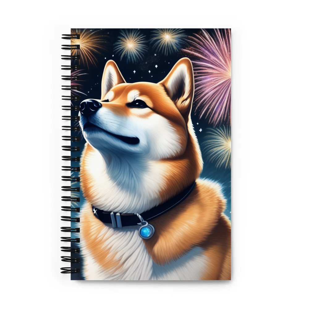 PugMug Custom Shiba Inu Spiral Notebook