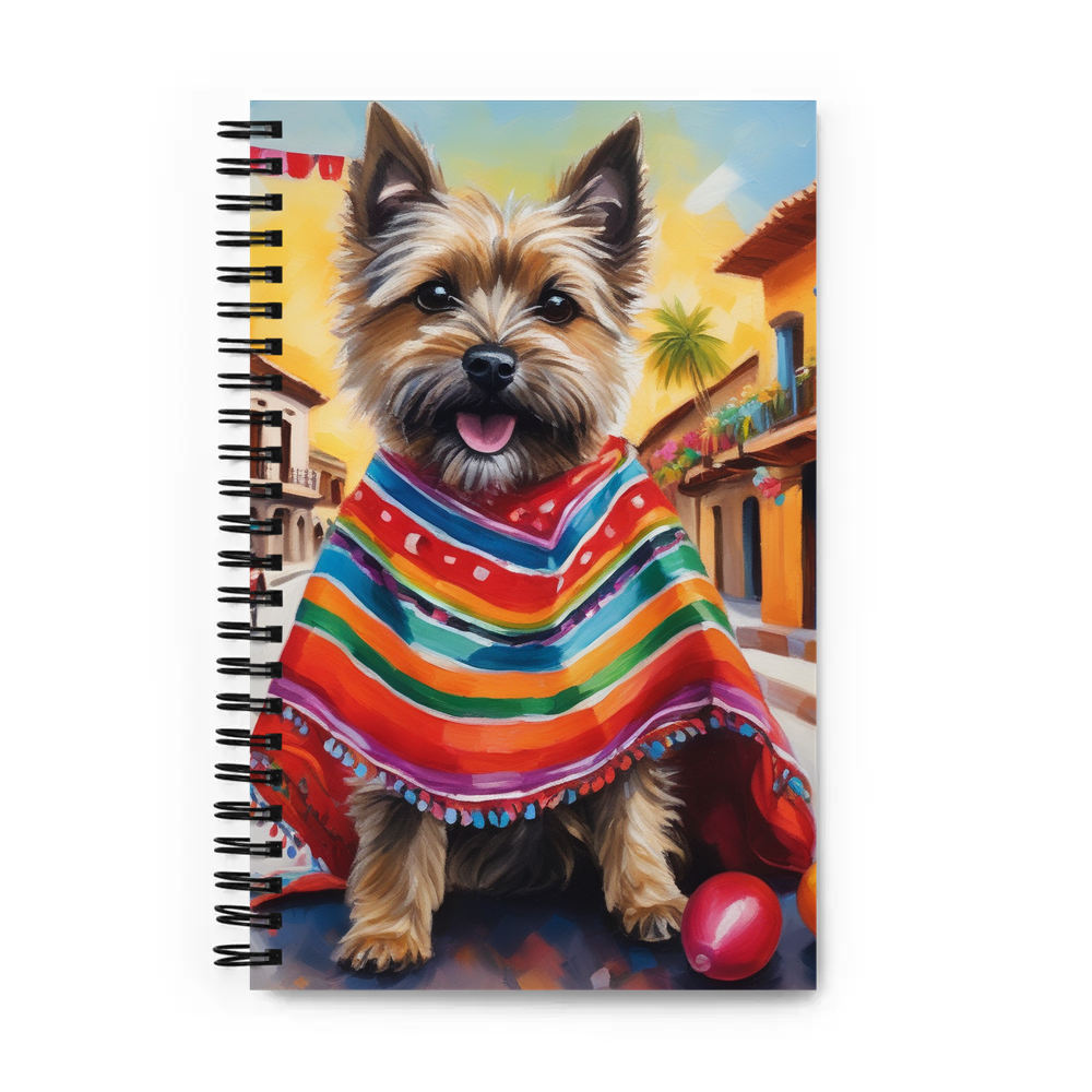 PugMug Custom Cairn Terrier Spiral Notebook
