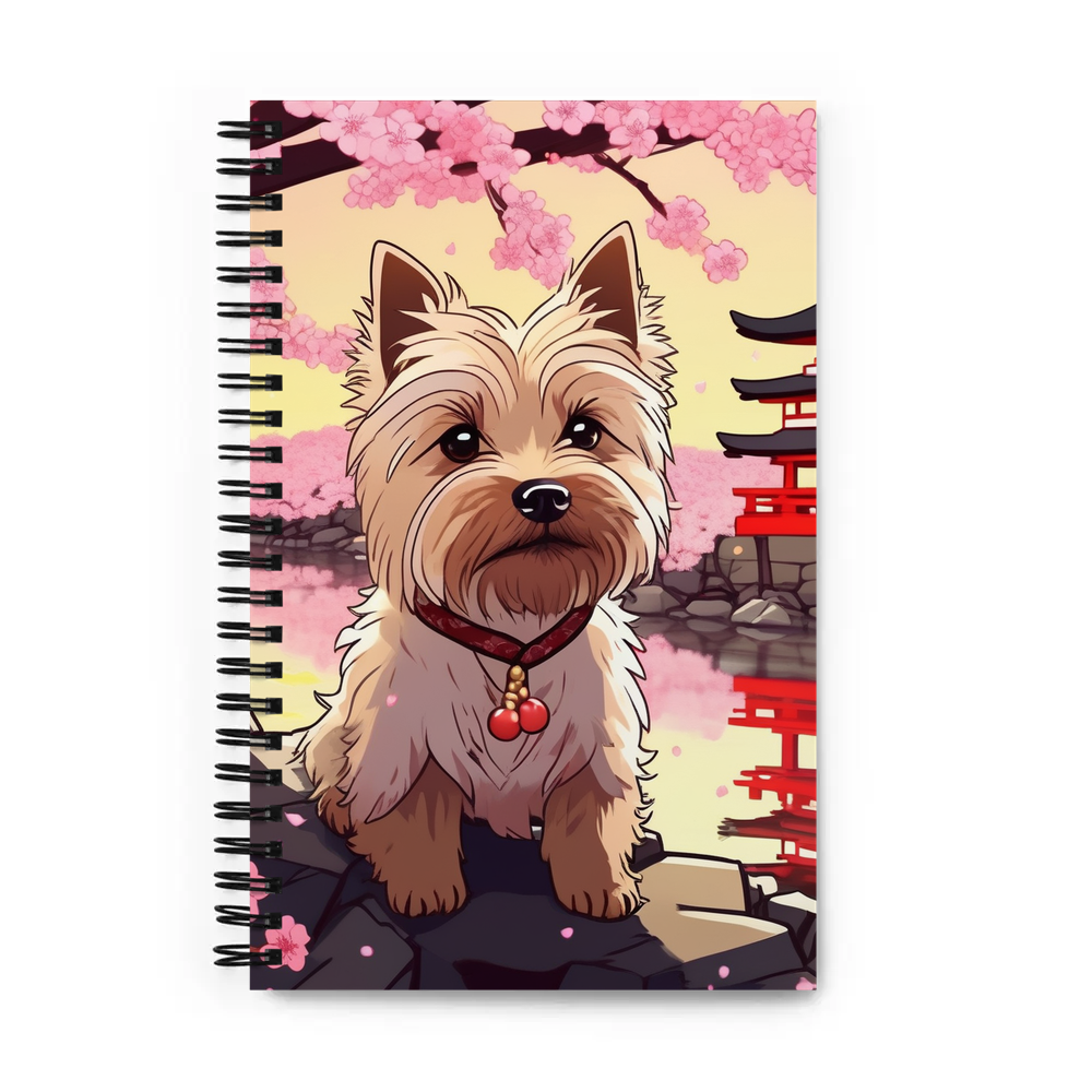 PugMug Custom Cairn Terrier Spiral Notebook