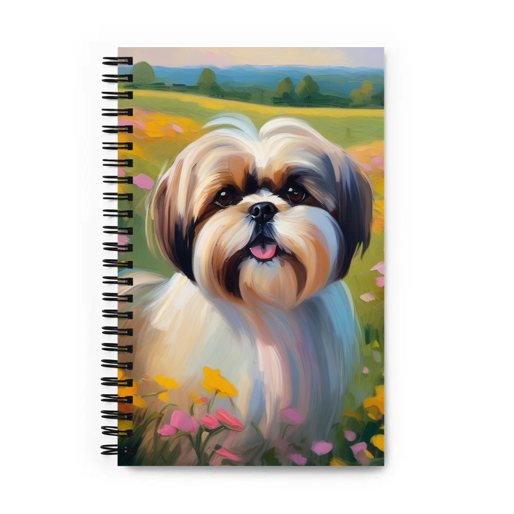 PugMug Custom Shih Tzu Spiral Notebook