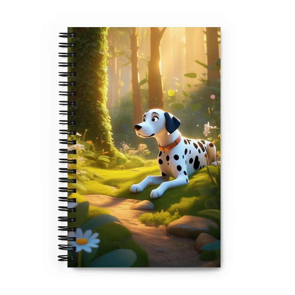 PugMug Custom Dalmatian Spiral Notebook
