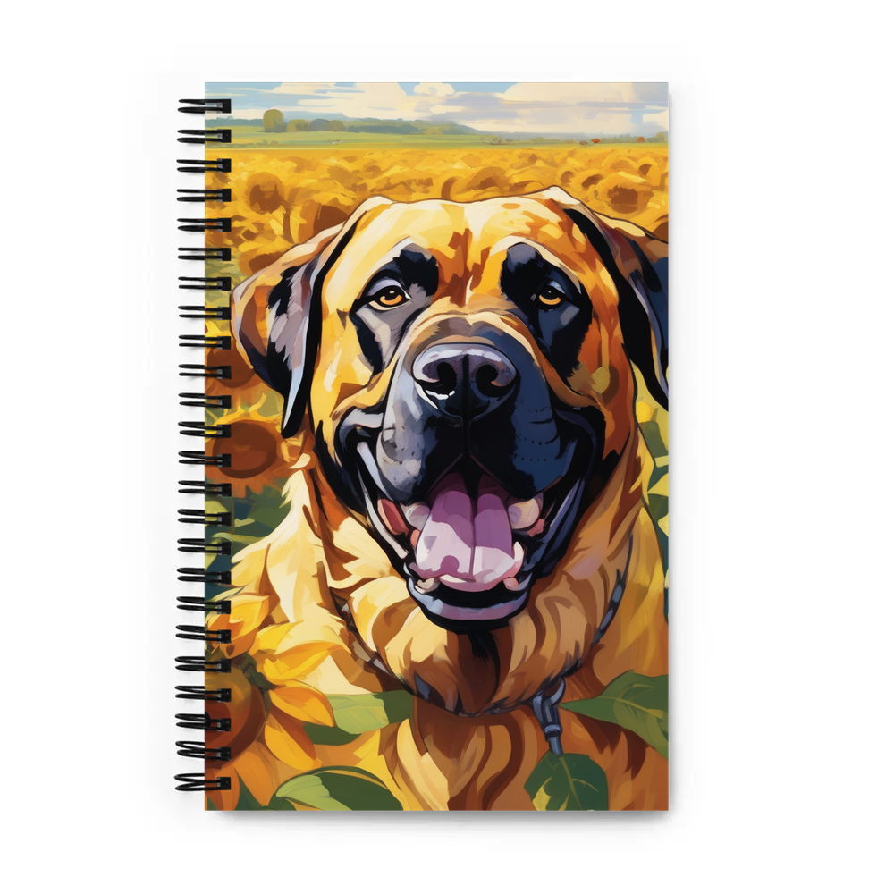 PugMug Custom Mastiff Spiral Notebook