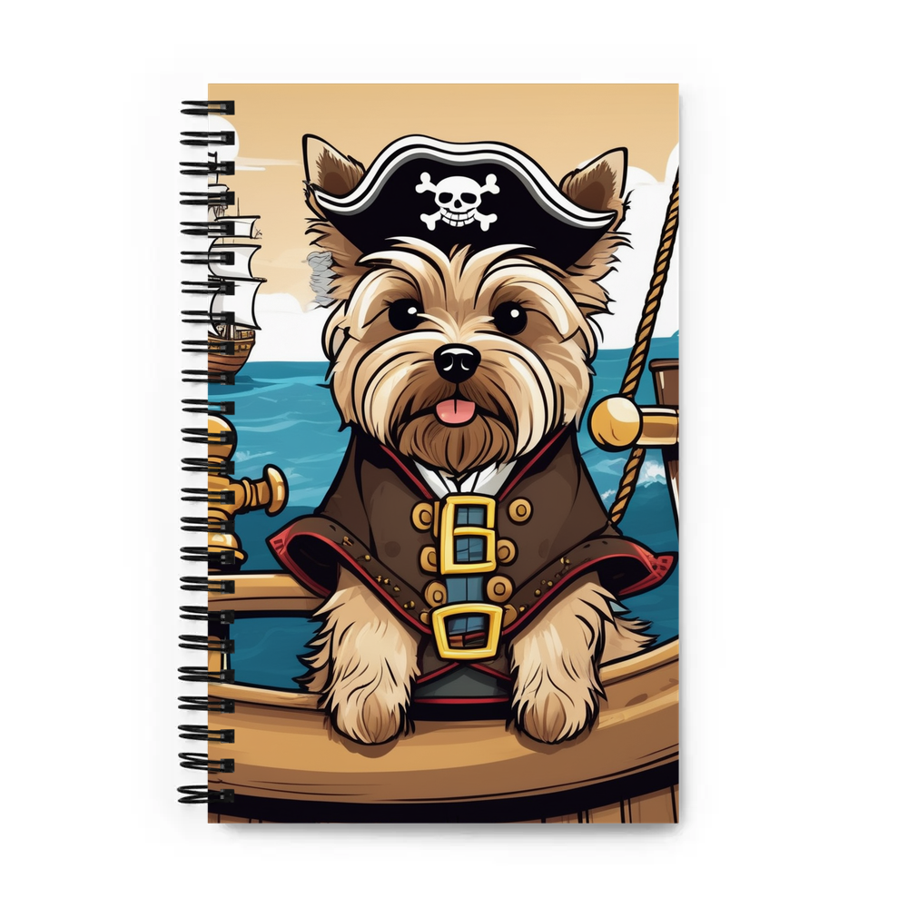 PugMug Custom Cairn Terrier Spiral Notebook