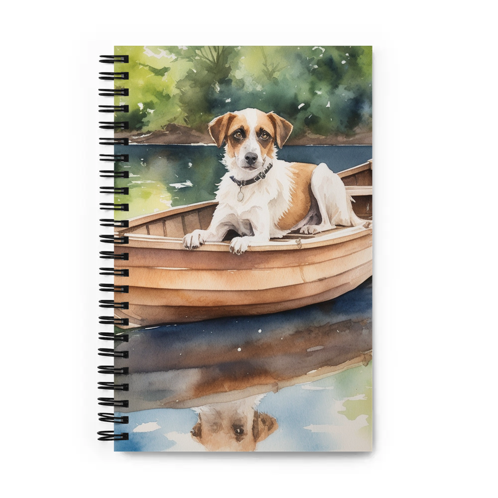 PugMug Custom Hazim Spiral Notebook