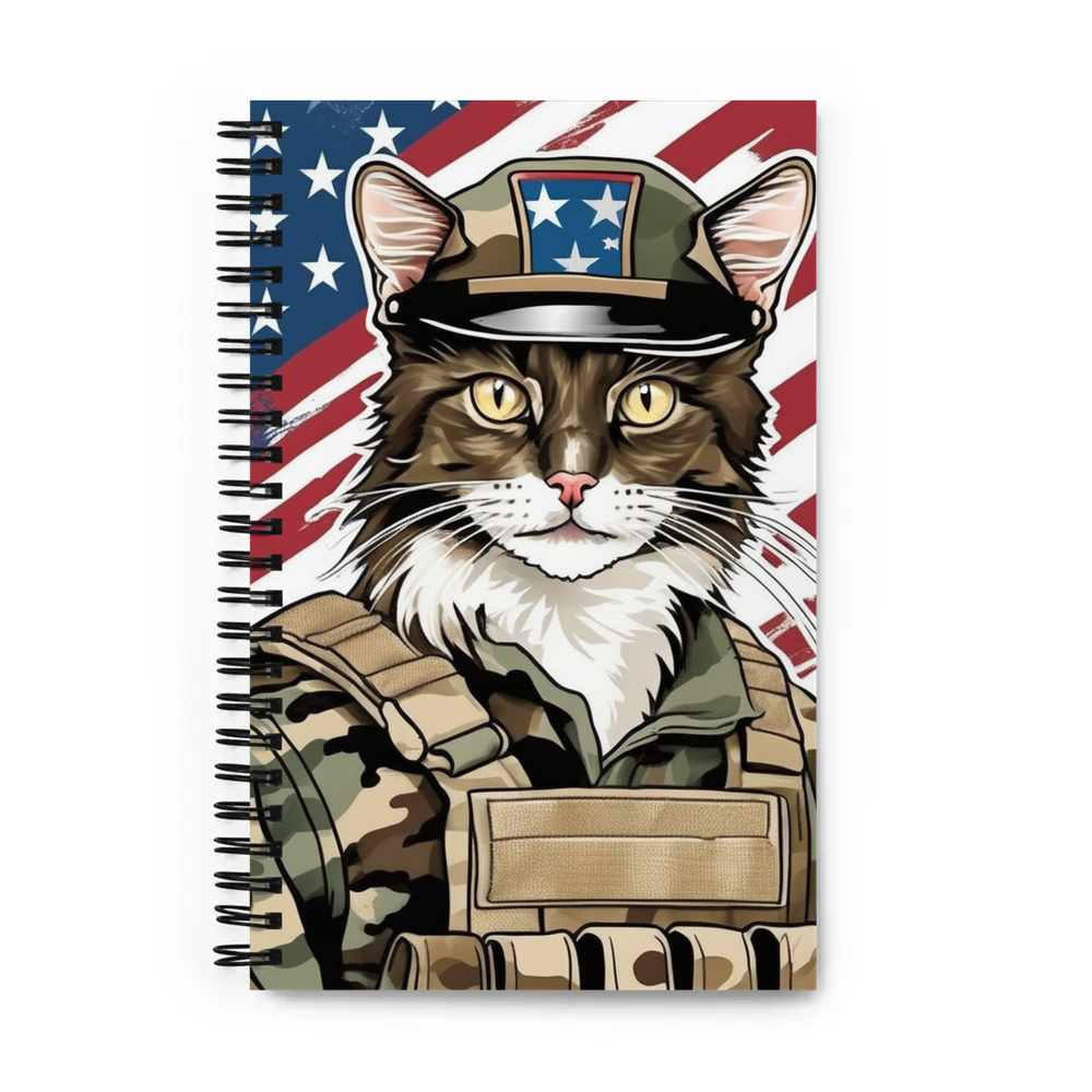 PugMug Custom Peerie Spiral Notebook