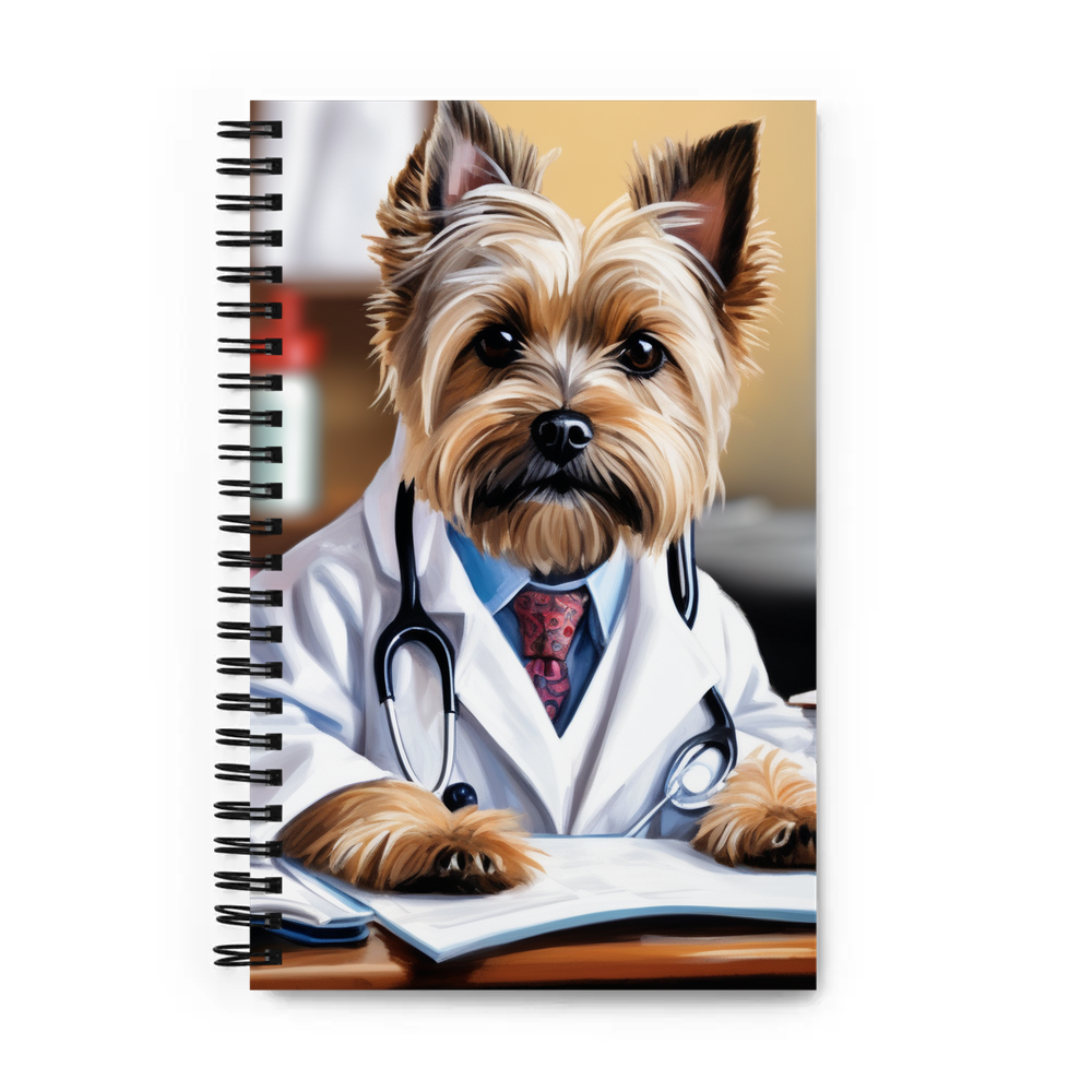 PugMug Custom Cairn Terrier Spiral Notebook