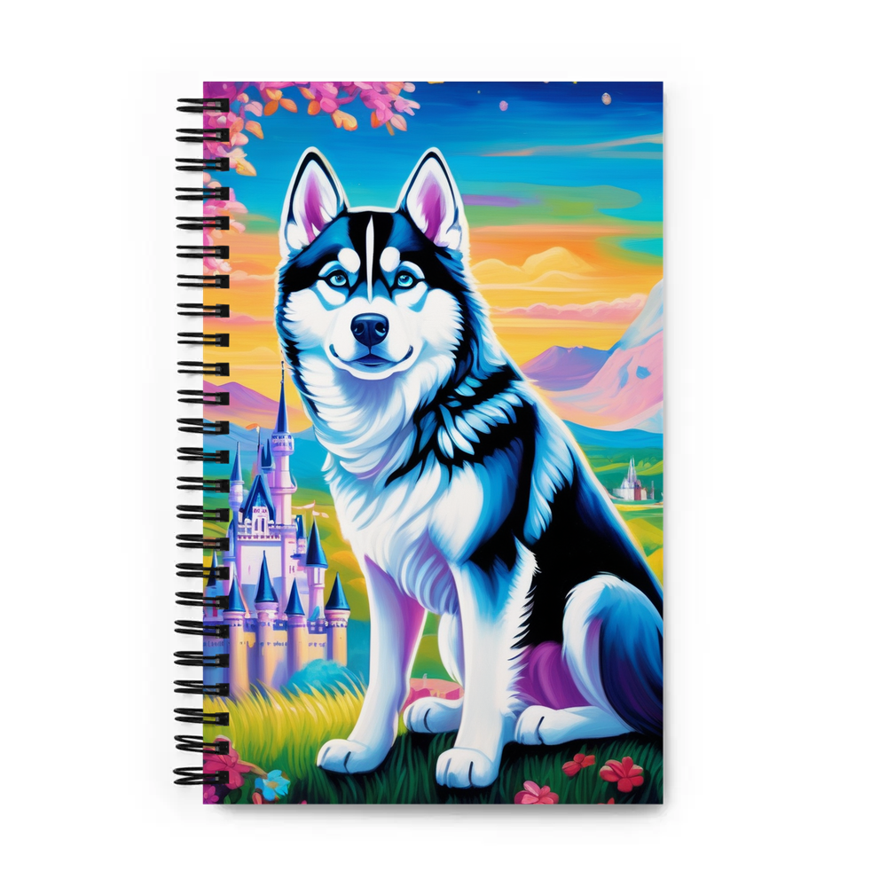 PugMug Custom Siberian Husky Spiral Notebook