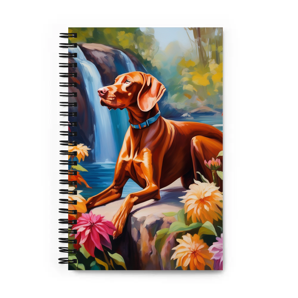 PugMug Custom Vizsla Spiral Notebook