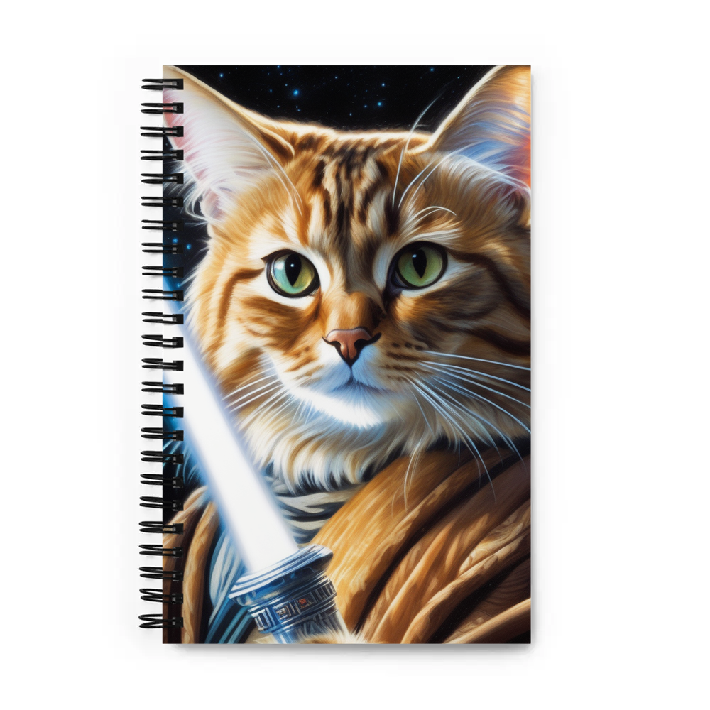 PugMug Custom Tabby Exotic Cat Spiral Notebook