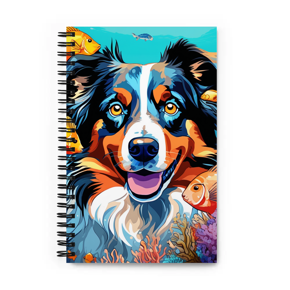 PugMug Custom Pet Spiral Notebook