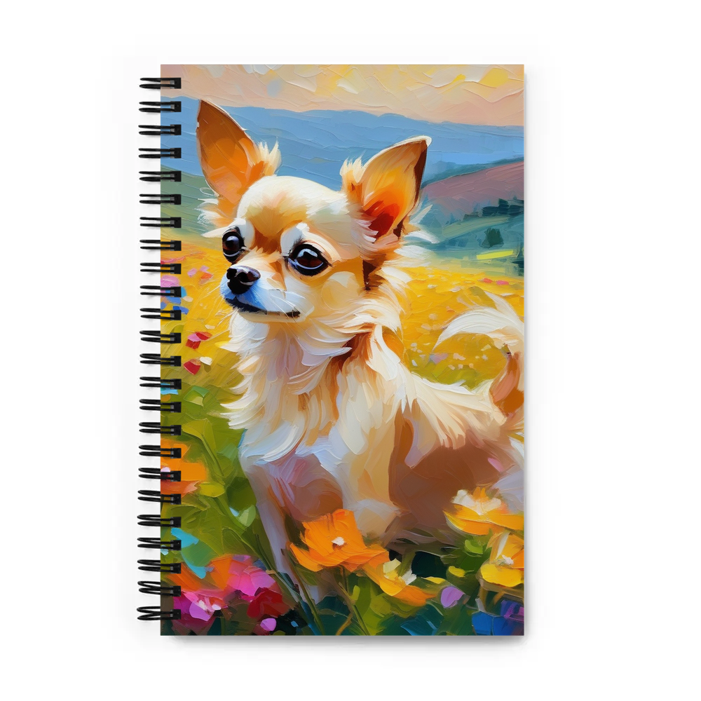 PugMug Custom Chihuahua Spiral Notebook