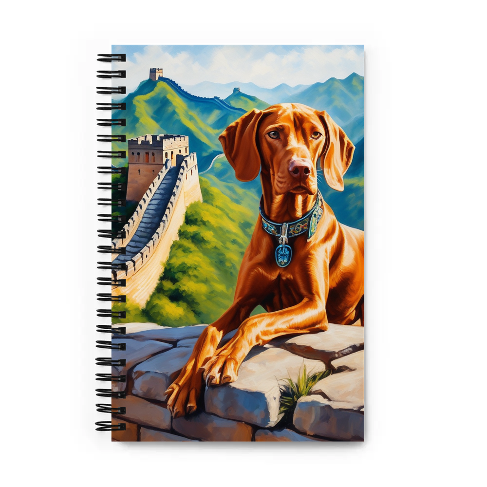 PugMug Custom Vizsla Spiral Notebook