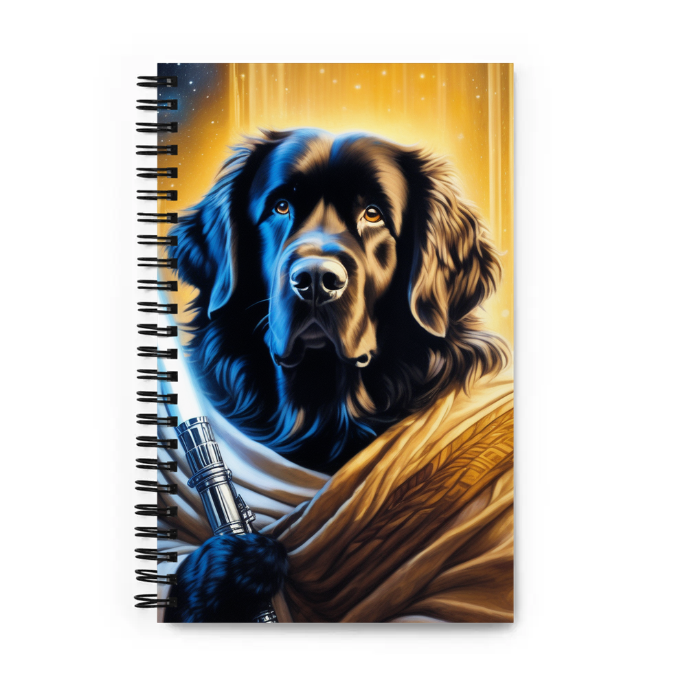 PugMug Custom Newfoundland Spiral Notebook