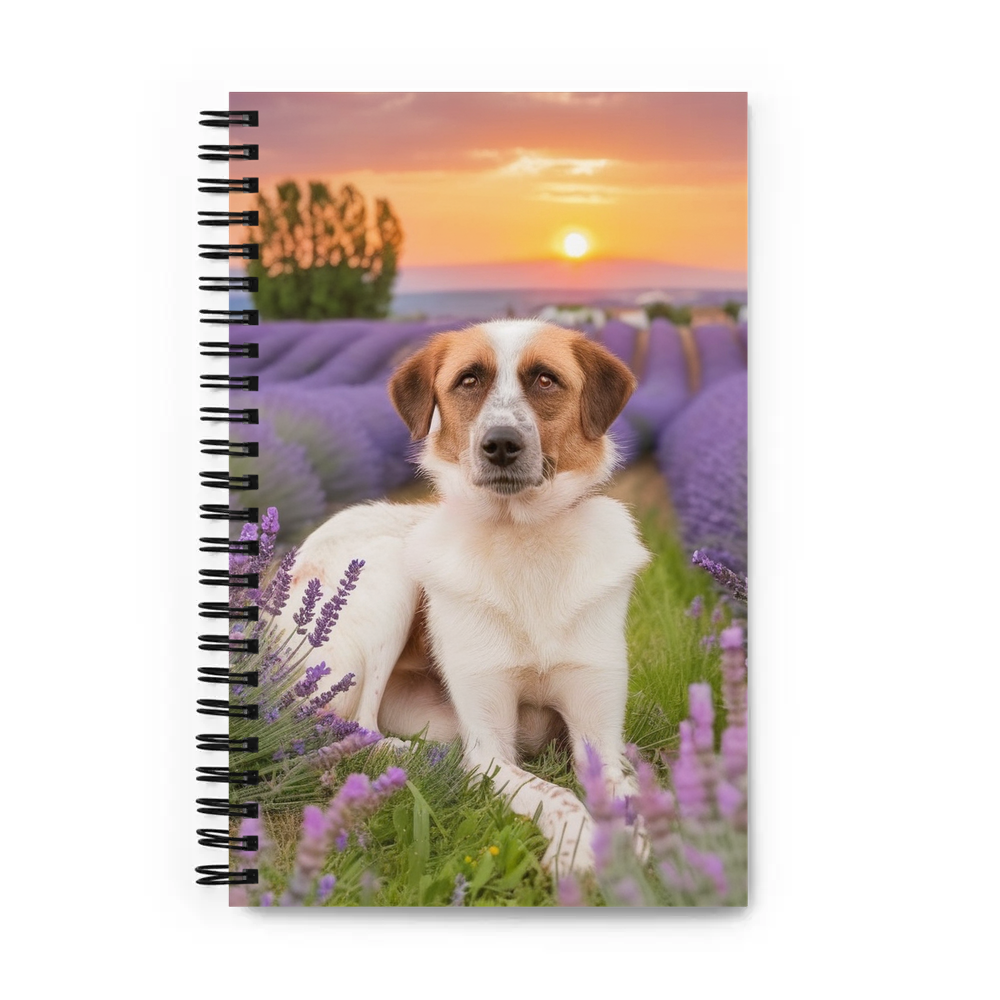 PugMug Custom Hazim Spiral Notebook