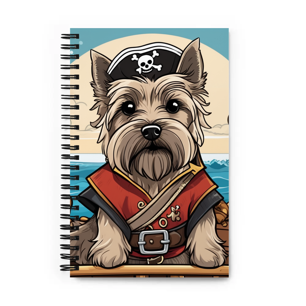 PugMug Custom Cairn Terrier Spiral Notebook