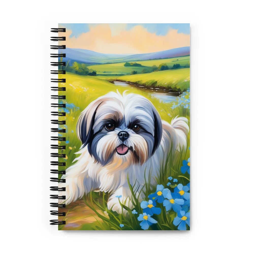 PugMug Custom Shih Tzu Spiral Notebook