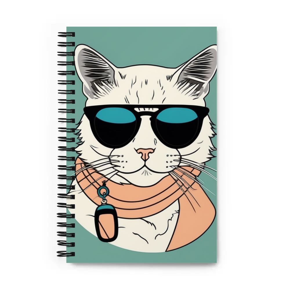 PugMug Custom Peerie Spiral Notebook