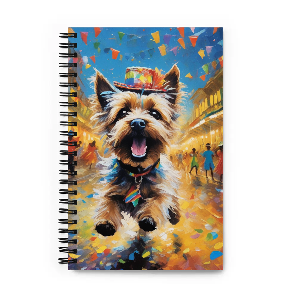 PugMug Custom Cairn Terrier Spiral Notebook