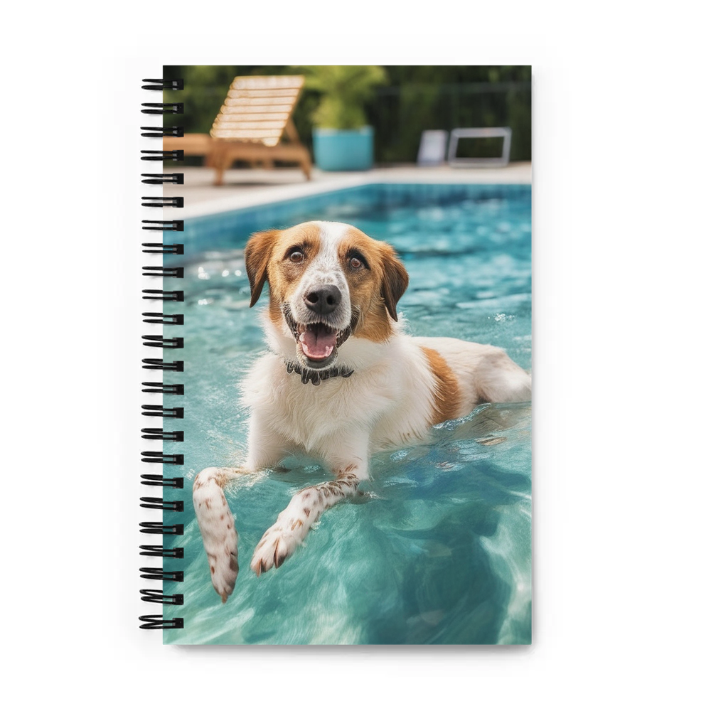 PugMug Custom Hazim Spiral Notebook