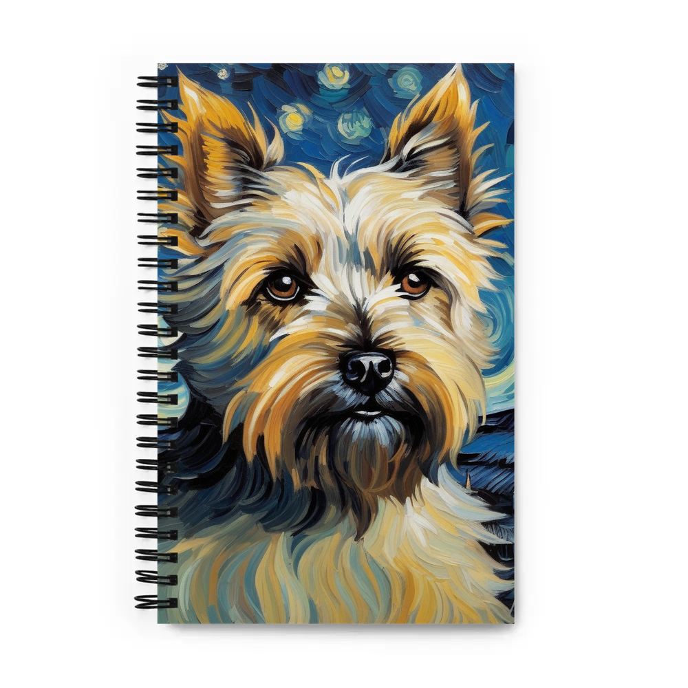 PugMug Custom Cairn Terrier Spiral Notebook