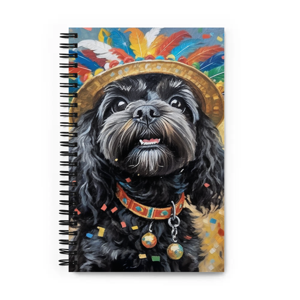 PugMug Custom Lily Spiral Notebook