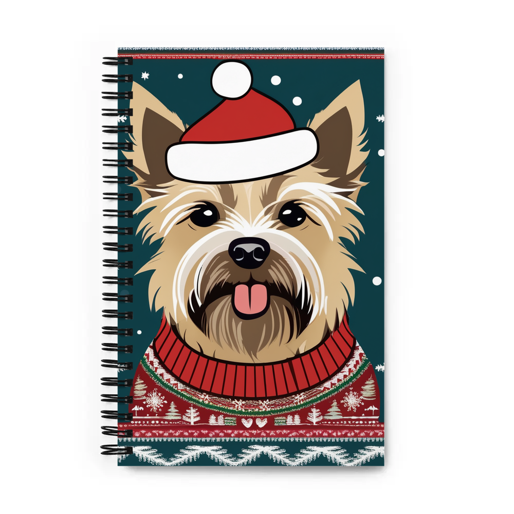 PugMug Custom Cairn Terrier Spiral Notebook