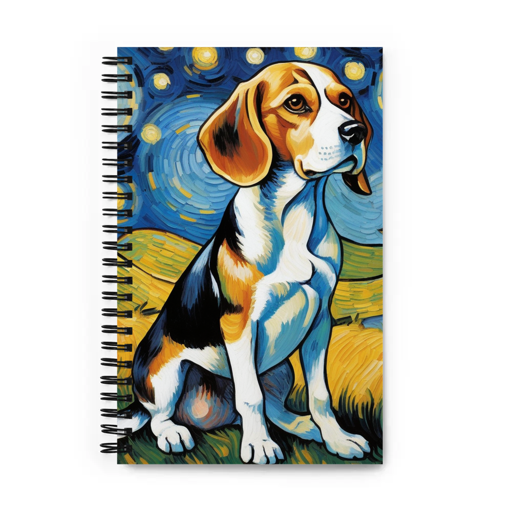 PugMug Custom Beagle Spiral Notebook